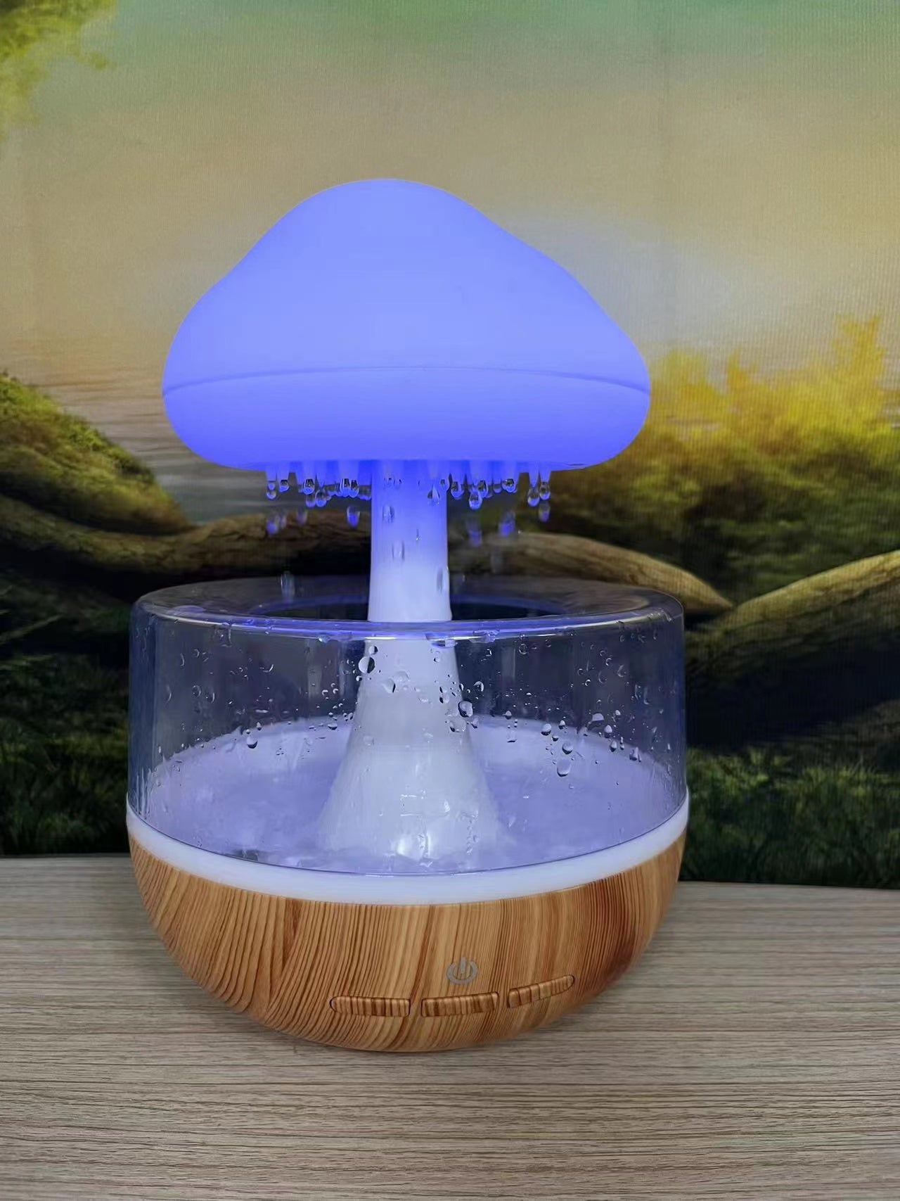 "Rain Cloud Aroma Humidifier - Transform Your Space with Soothing Rainfall and Refreshing Aroma!"