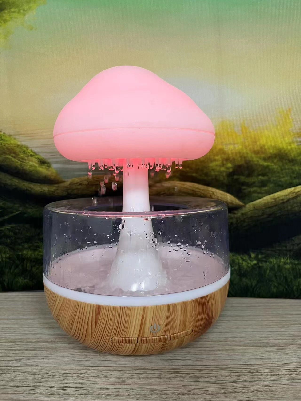 "Rain Cloud Aroma Humidifier - Transform Your Space with Soothing Rainfall and Refreshing Aroma!"