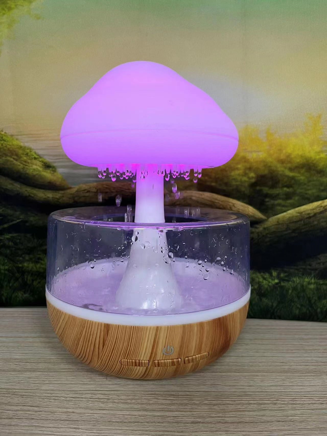 "Rain Cloud Aroma Humidifier - Transform Your Space with Soothing Rainfall and Refreshing Aroma!"